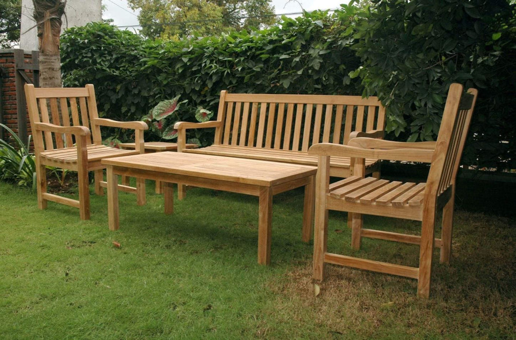 Anderson Teak Classic 3-Seater 5-Piece Conversation Set - Set-44