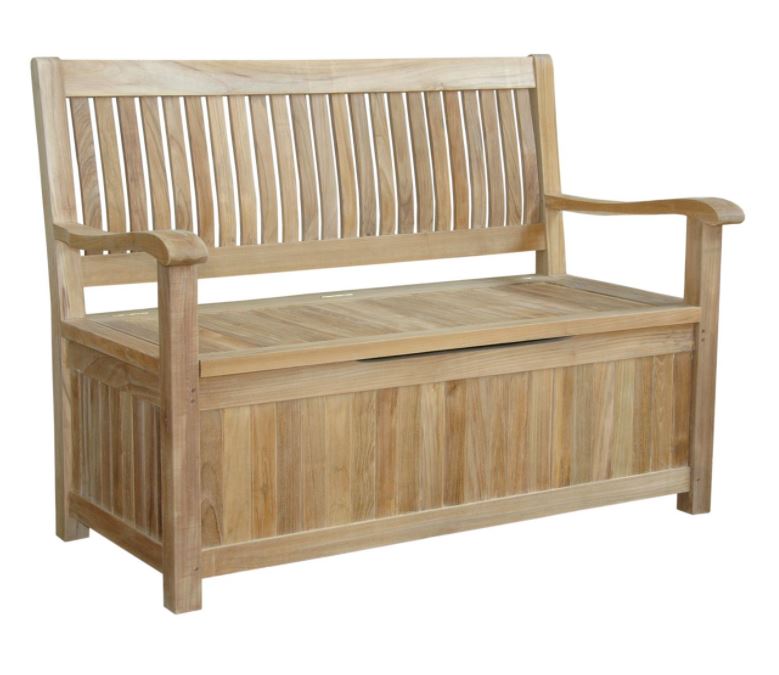 Anderson Teak Del-Amo Storage Bench - BH-152SB