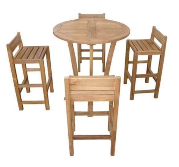 Anderson Teak Descanso Sedona 5-Piece Bar Table - Set-290