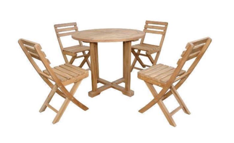 Anderson Teak Montage Alabama 5-Piece Bistro Set  - Set-228