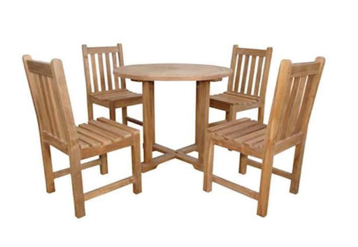 Anderson Teak Montage Braxton 5- Piece Dining Set C - Set-229