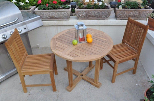 Anderson Teak Montage Saratoga 3-Piece Dining Set - Set-211