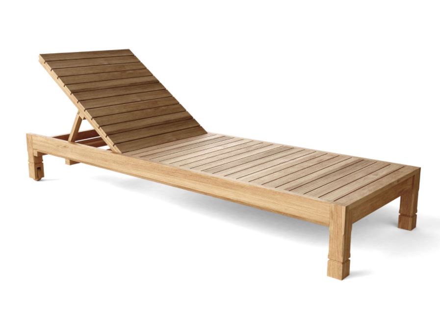 Anderson Teak South Bay Sun Lounger - SL-3020