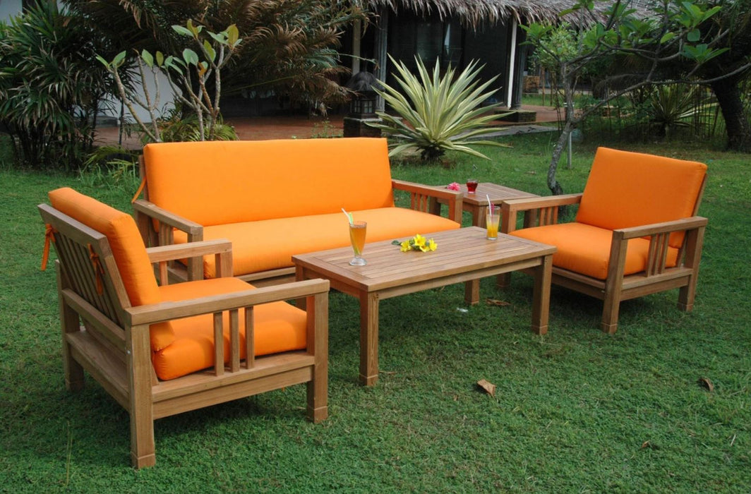 Anderson Teak SouthBay Deep Seating 5-Piece Conversation Set B - Set-252