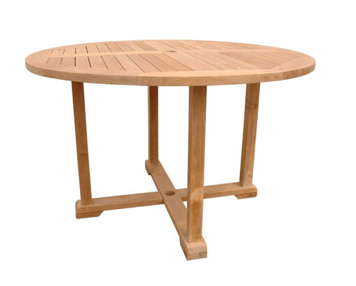 Anderson Teak Tosca 4-Foot Round Table w/ Frame - TB-004RF