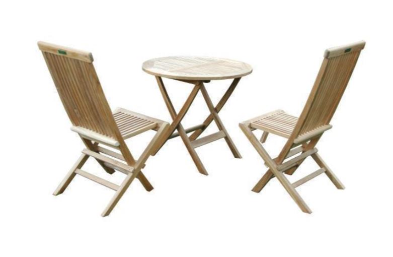 Anderson Teak Windsor Classic 3-Piece Bistro Set  - Set-108A