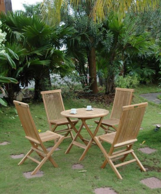 Anderson Teak Windsor Classic 5-Piece Bistro Set  - Set-108B