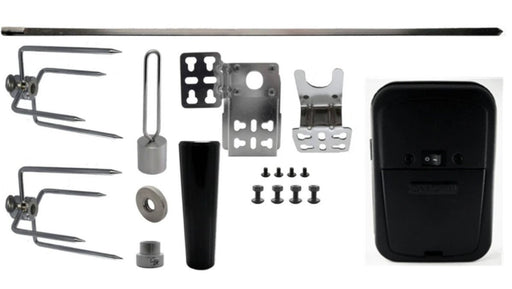 Arteflame Extra Rotisserie Cordless Motor, Spit, Forks and Bracket Kit SPT&MOTKIT