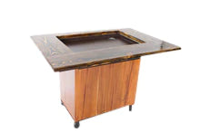 Products Backyard Hibachi Grill African Mahogany