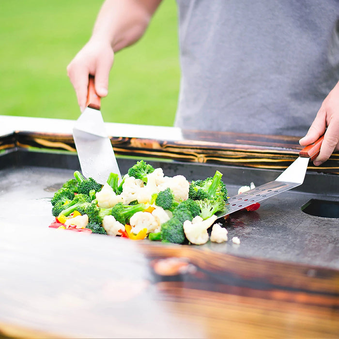 Backyard Hibachi Grill Torched Cypress