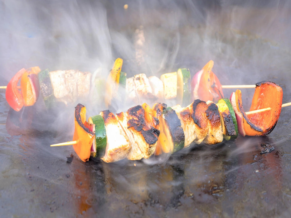 Backyard Hibachi Grill Torched Cypress