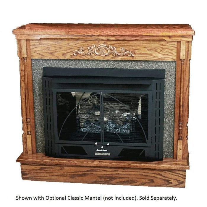 Buck Stove Model 34 Contemporary Vent Free Gas Stove - 344EB-CONTMP