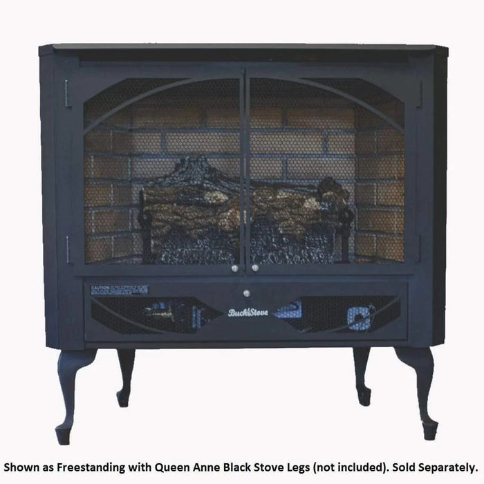 Buck Stove Model 384 Vent Free Gas Stove - 3844-DOORS