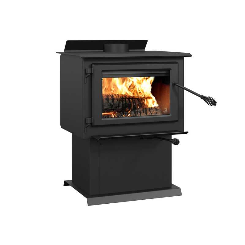 Century Heating Wood Stove With Pedestal FW2900