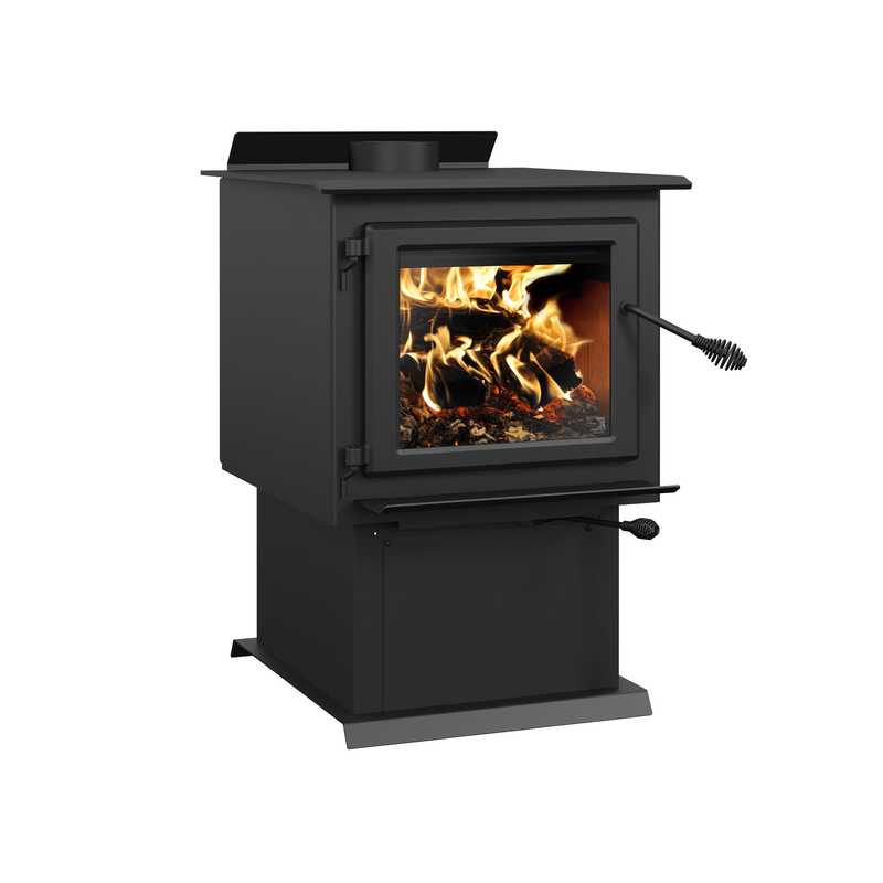 Century Heating Wood Stove With Pedestal FW3200