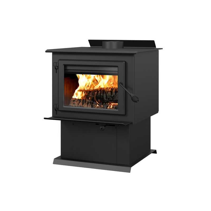 Century Heating Wood Stove With Pedestal FW3500