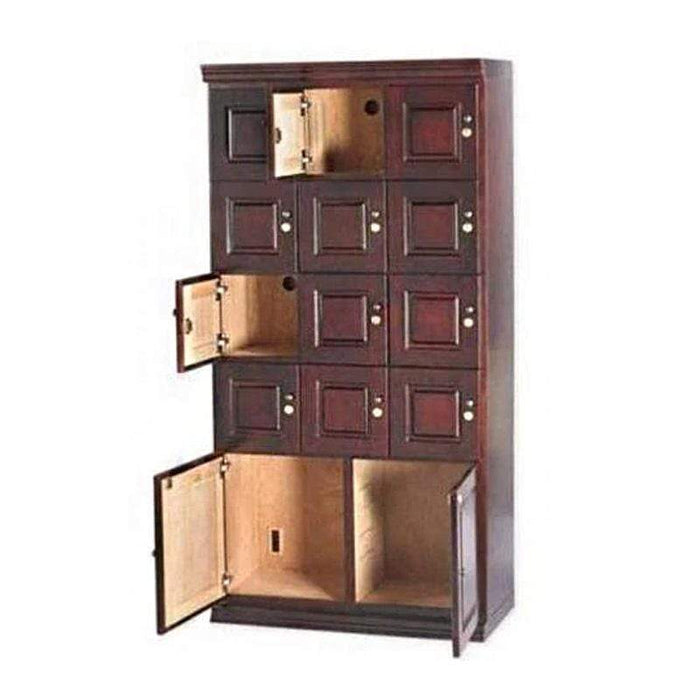 Commercial Cigar Humidor Locker Wall Cabinet HUM-LOCKER-M