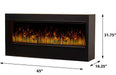 Dimplex Opti-Myst Pro 1500 Built-in 60" Water Vapor Electric Fireplace Firebox