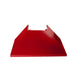 ZLINE DuraSnow Stainless Steel Range Hood with Red Gloss Shell