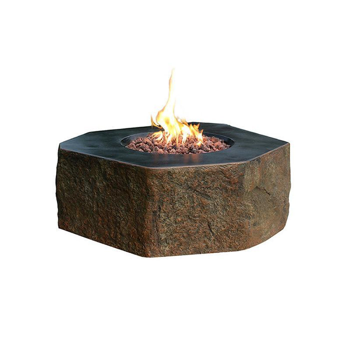 Elementi Columbia Cast Concrete Fire Table