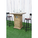 Elementi Rova Cast Concrete Bar Table