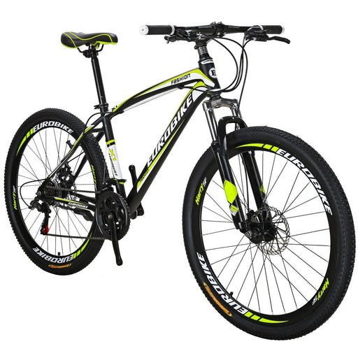 Elite Mountain Bike Front Suspension Shimano 21 Speed Mens Bikes MTB 27.5"