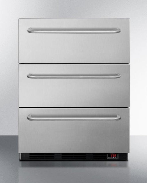 EQTemp 24" Wide 3-Drawer All-Freezer ADA Compliant