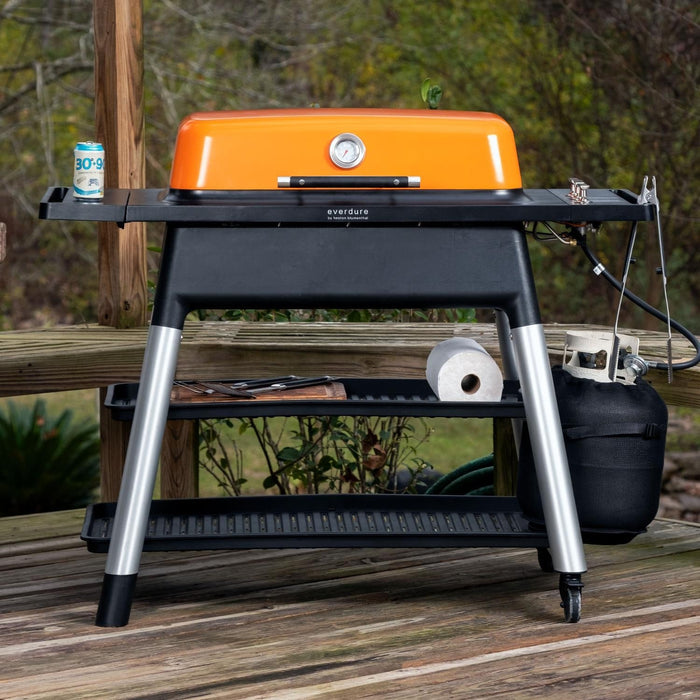 Everdure By Heston Blumenthal FURNACE 52-Inch 3-Burner Propane Gas Grill with Stand