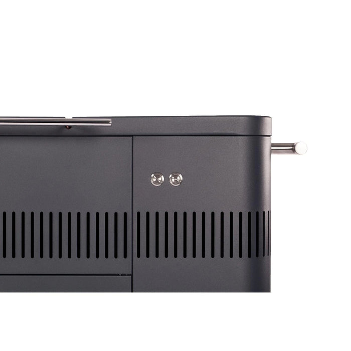 Everdure By Heston Blumenthal HUB 54-Inch Charcoal Grill With Rotisserie & Electronic Ignition