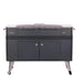 Everdure By Heston Blumenthal HUB 54-Inch Charcoal Grill With Rotisserie & Electronic Ignition