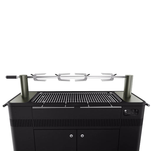 Everdure By Heston Blumenthal HUB II 54-Inch Charcoal Grill With Rotisserie & Electronic Ignition - HBCE3BUS