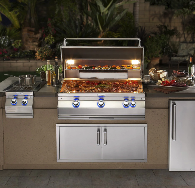 Fire Magic Aurora A540I 30-Inch Built-In Natural Gas Grill With Rotisserie And Analog Thermometer - A540I-8EAN - Fire Magic Grills