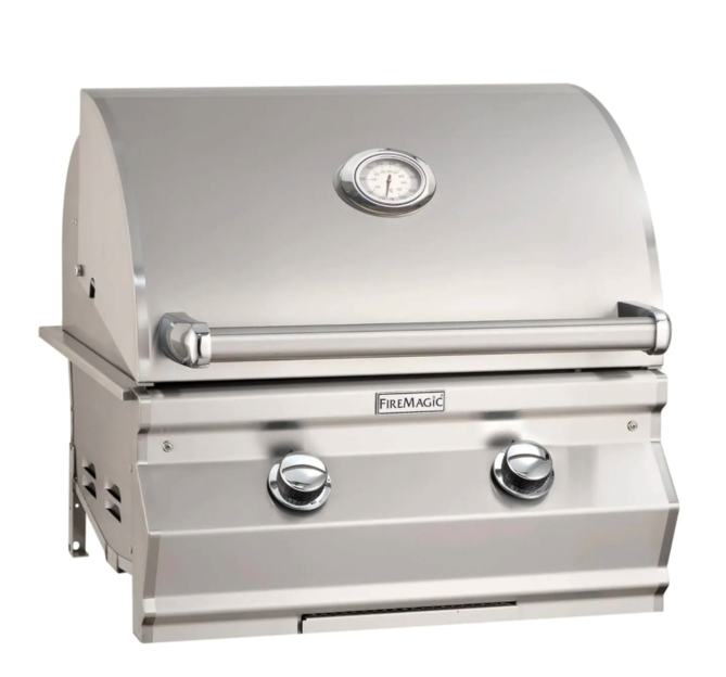 Fire Magic Choice C430I 24-Inch Built-In Propane Gas Grill With Analog Thermometer - C430I-RT1P - Fire Magic Grills