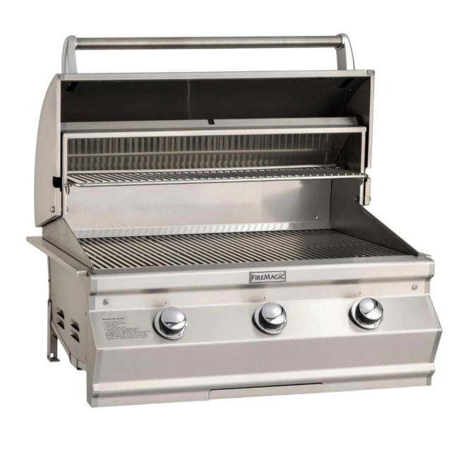 Fire Magic Choice Multi-User CM540I 30-Inch Built-In Natural Gas Grill With Analog Thermometer - CM540I-RT1N - Fire Magic Grills