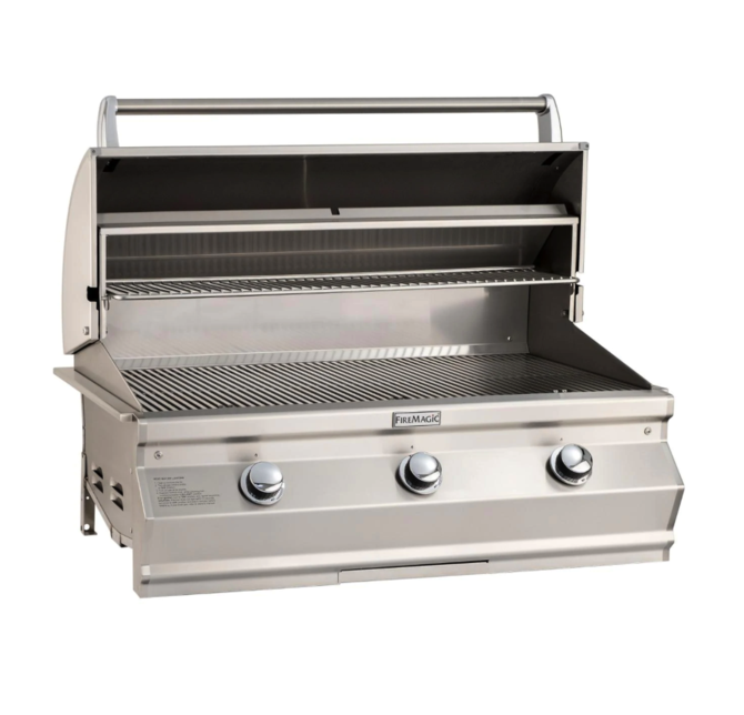 Fire Magic Choice Multi-User CM650I 36-Inch Built-In Natural Gas Grill With Analog Thermometer - CM650I-RT1N - Fire Magic Grills