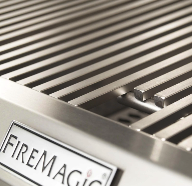 Fire Magic Echelon Diamond E1060I 48-Inch Built-In Propane Gas Grill W/ One Infrared Burner, Magic View Window, Rotisserie, & Digital Thermometer - E1060I-8L1P-W - Fire Magic Grills