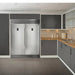 Forno 3-Piece Appliance Package - 30-Inch Gas Range, Pro-Style Refrigerator, and Wall Mount Hood in Stainless Steel