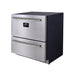 FORNO  30” Cologne Stainless Steel Drawer Freeze 3.64 cu ft With Ice Maker - FDRBI1876-30s - PrimeFair