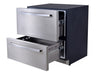 FORNO  30” Cologne Stainless Steel Drawer Freeze 3.64 cu ft With Ice Maker - FDRBI1876-30s - PrimeFair