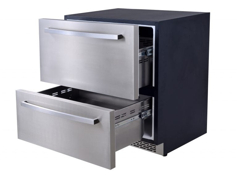 FORNO  30” Cologne Stainless Steel Drawer Freeze 3.64 cu ft With Ice Maker - FDRBI1876-30s - PrimeFair