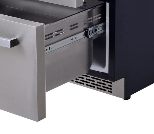 FORNO  30” Cologne Stainless Steel Drawer Freeze 3.64 cu ft With Ice Maker - FDRBI1876-30s - PrimeFair