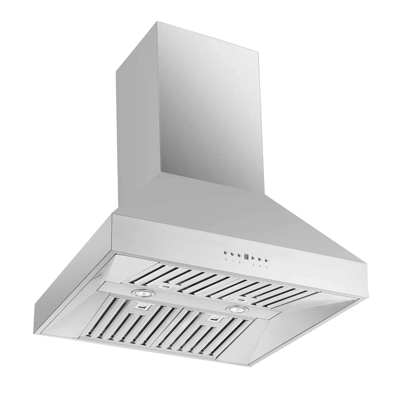 Forno 30-Inch 600 CFM Island Range Hood in Stainless Steel 
