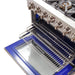 Forno 2-Piece Appliance Package - 36-Inch Gas Range & 60-Inch Pro-Style Refrigerator in Stainless Steel