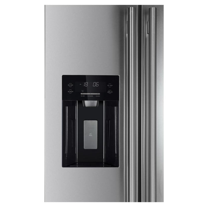 Forno 4-Piece Appliance Package - 30-Inch Gas Range, Refrigerator with Water Dispenser, Microwave Drawer, & 3-Rack Dishwasher in Stainless Steel