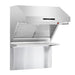 Forno 3-Piece Appliance Package - 30-Inch Gas Range, Refrigerator with Water Dispenser, & Wall Mount Hood with Backsplash in Stainless Steel