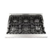 Forno 4-Piece Appliance Package - 36-Inch Dual Fuel Range, Refrigerator, Microwave Drawer, & 3-Rack Dishwasher in Stainless Steel