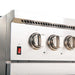 Forno 2-Piece Appliance Package - 48-Inch Dual Fuel Range & 60-Inch Pro-Style Refrigerator in Stainless Steel