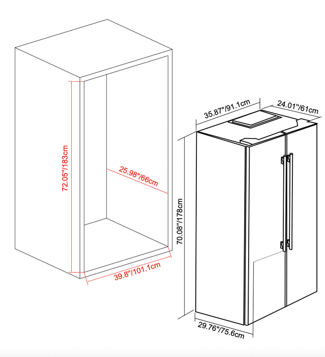 Forno 5-Piece Pro Appliance Package - 30-Inch Gas Range, Refrigerator with Water Dispenser, Wall Mount Hood, Microwave Oven, & 3-Rack Dishwasher in Stainless Steel