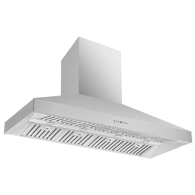 Forno 60-Inch Wall Mount Range Hood in Stainless Steel