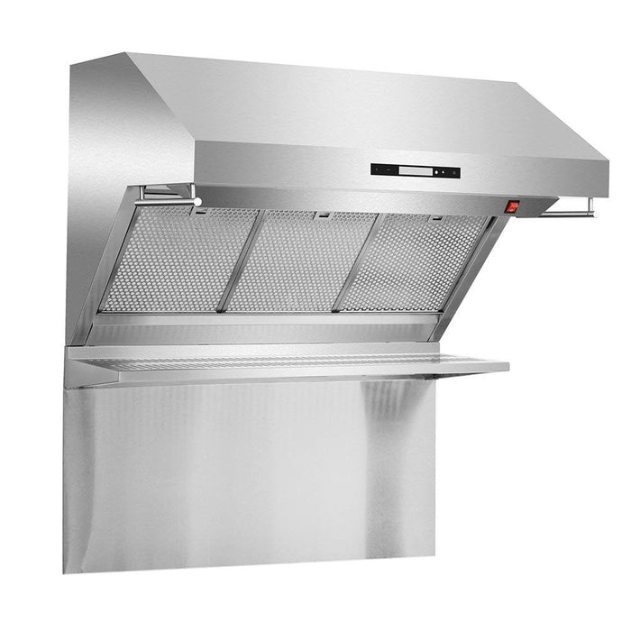 Forno Appliance Package - 36 Inch Dual Fuel Range, Range Hood, 60 Inch Refrigerator, FRHWM-FFSGS6156-36